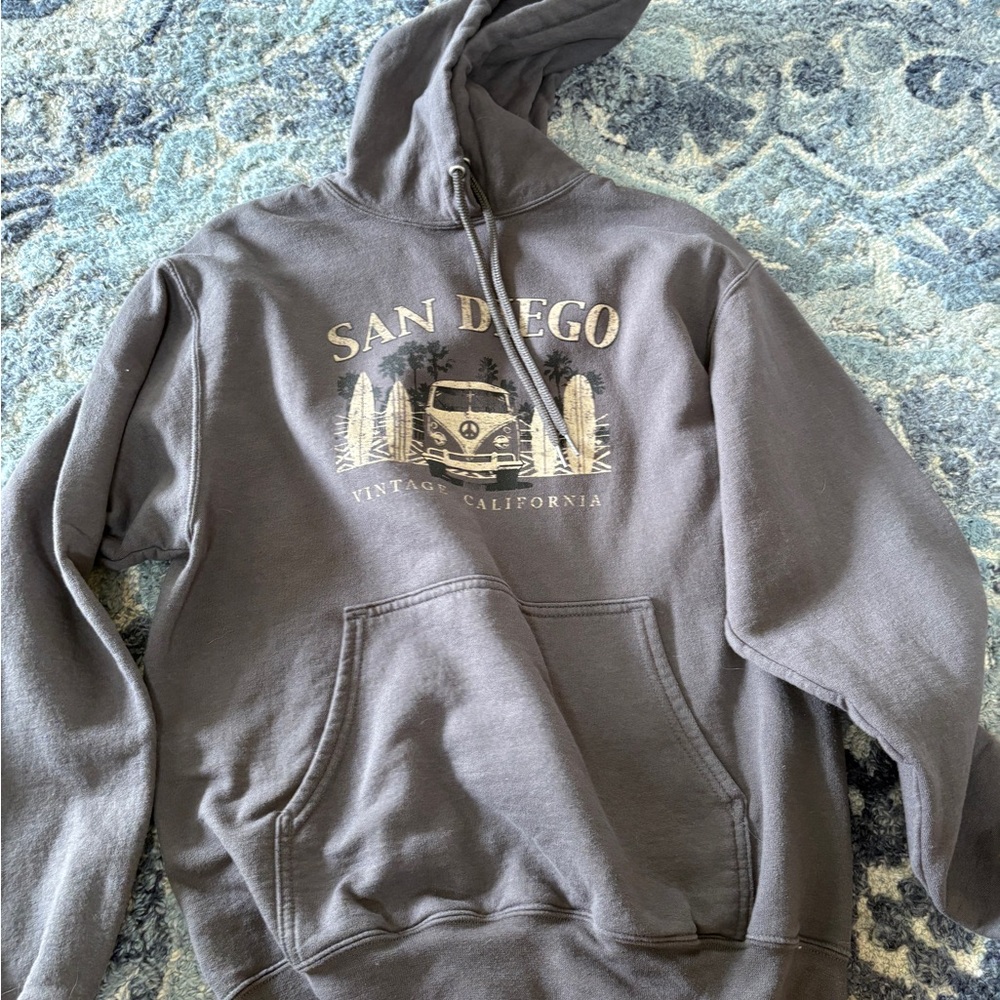 Gray San Diego Hoodie